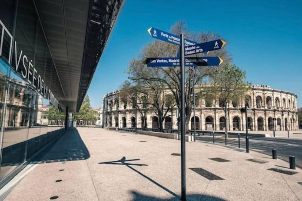 Studio 23M2 Moderne Hypercentre - Arenes A 2 Min Nîmes Dış mekan fotoğraf