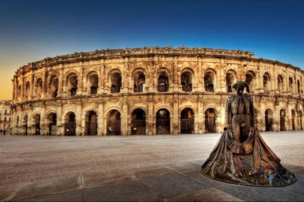 Studio 23M2 Moderne Hypercentre - Arenes A 2 Min Nîmes Dış mekan fotoğraf